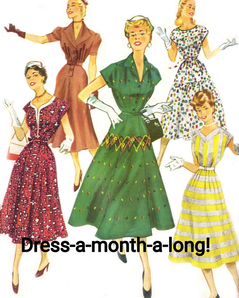 Vintage Sew A Dress A Month 2020