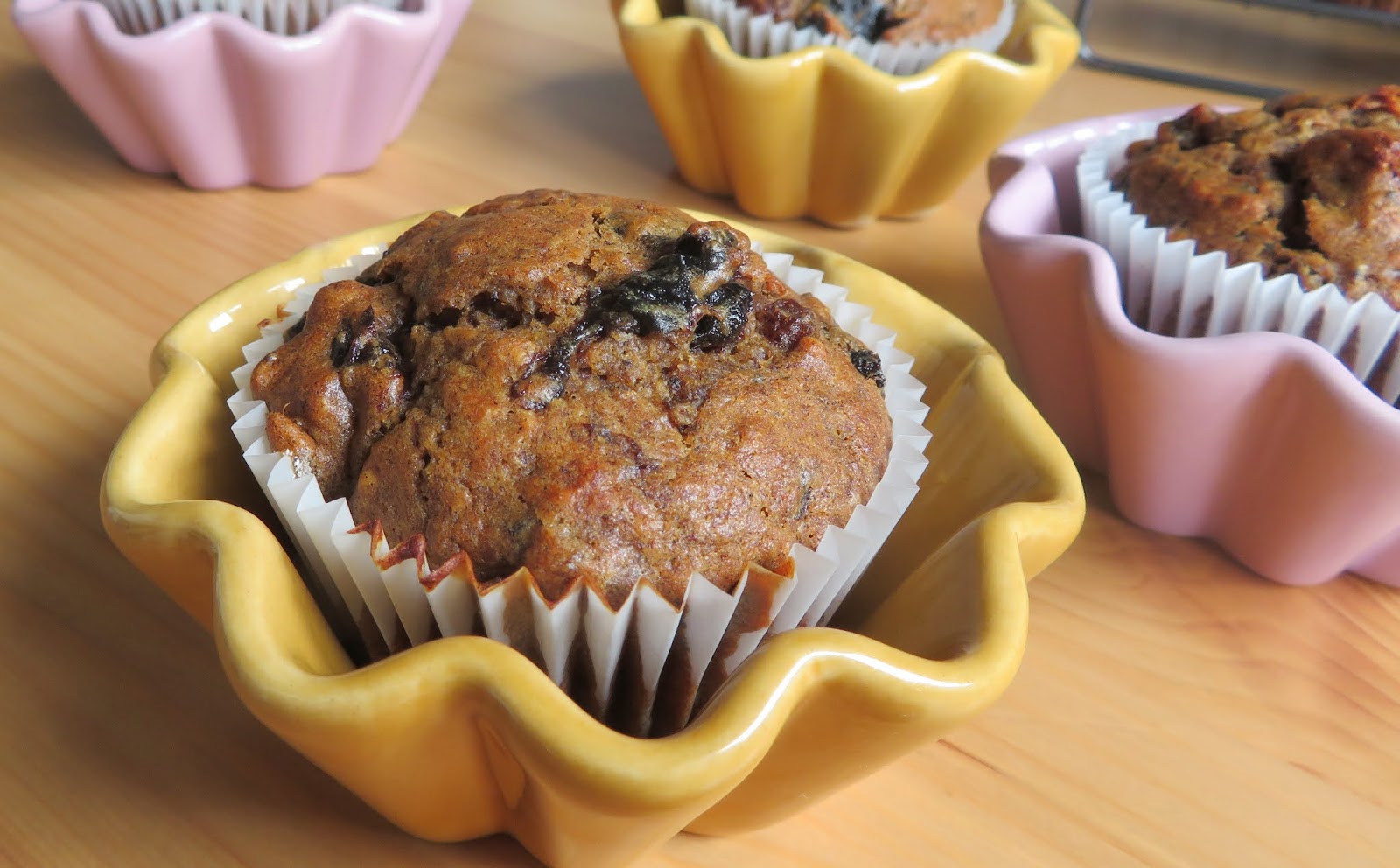 Fruit & Nut Muffins The English Kitchen