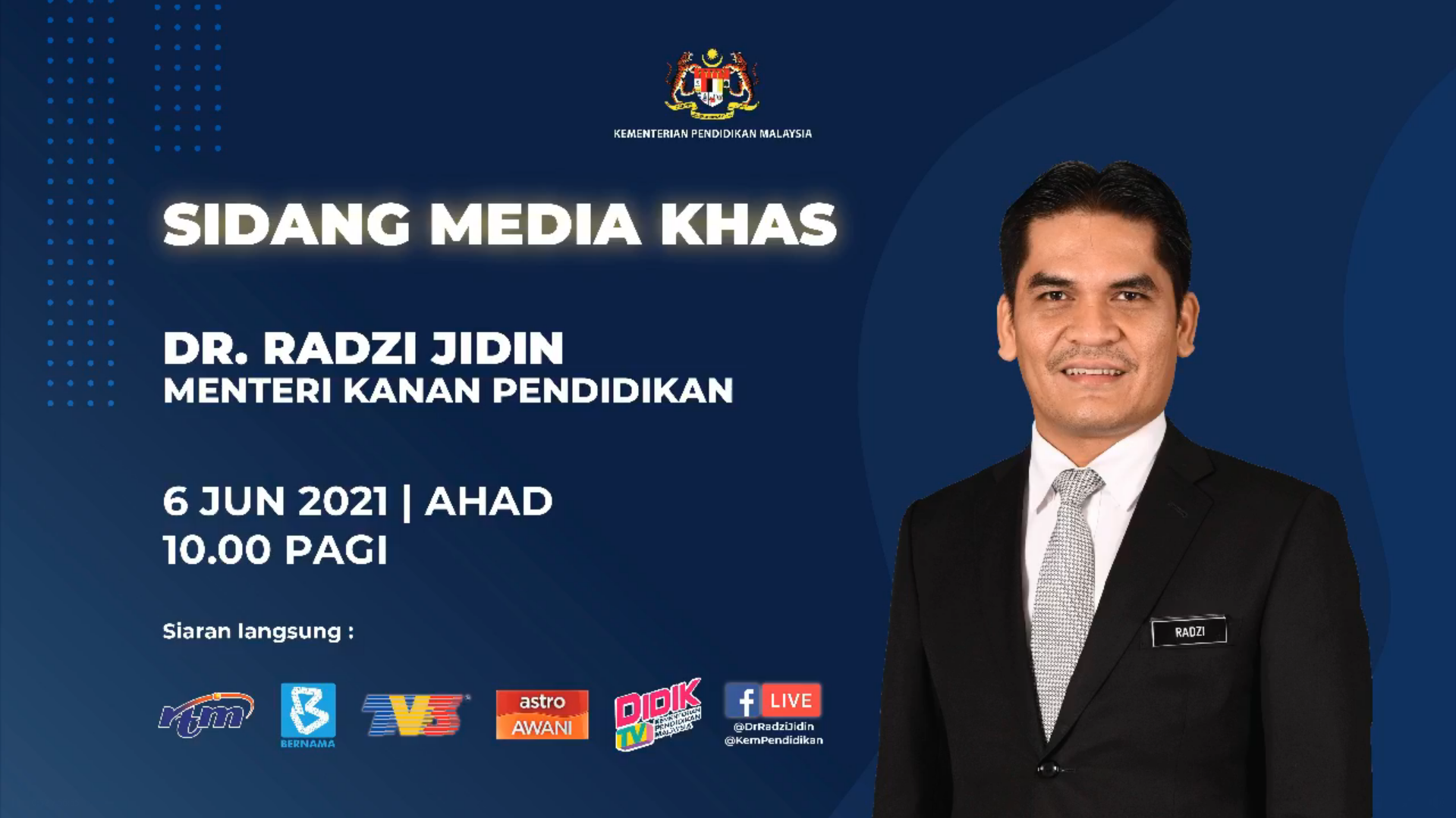 Menteri pelajaran malaysia 2021