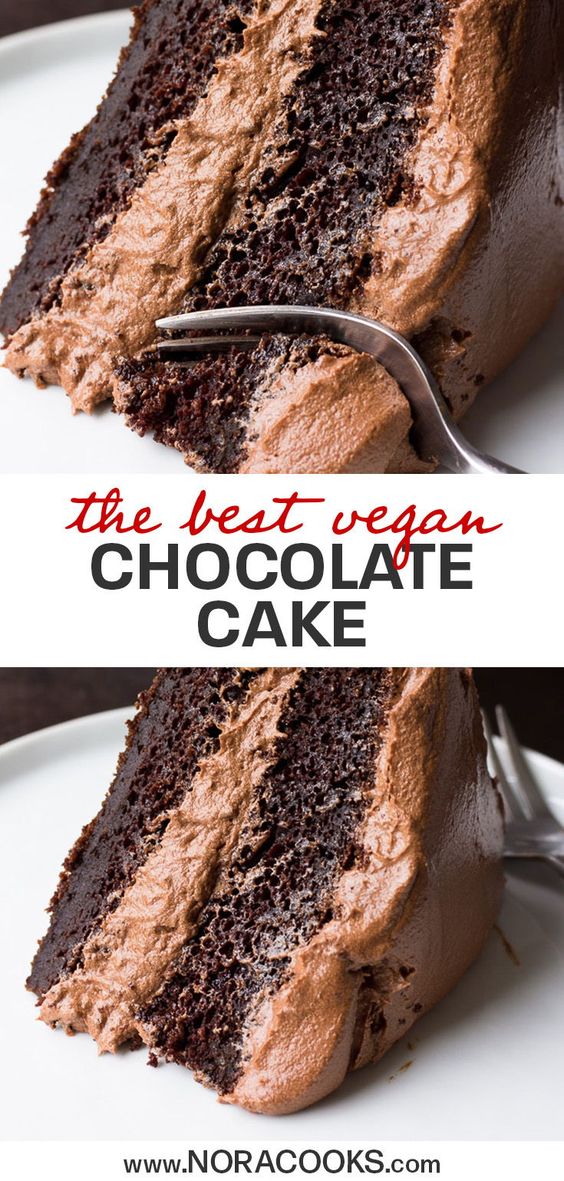 THE BEST VEGAN CHOCOLATE CAKE - Recipe Notes