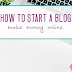 HOW TO START A BLOG AND MAKE MONEY FROM HOME; A FREE STEP BY STEP COURSE FOR ESTABLISHING PROFITABLE BLOG FOUNDATIONS