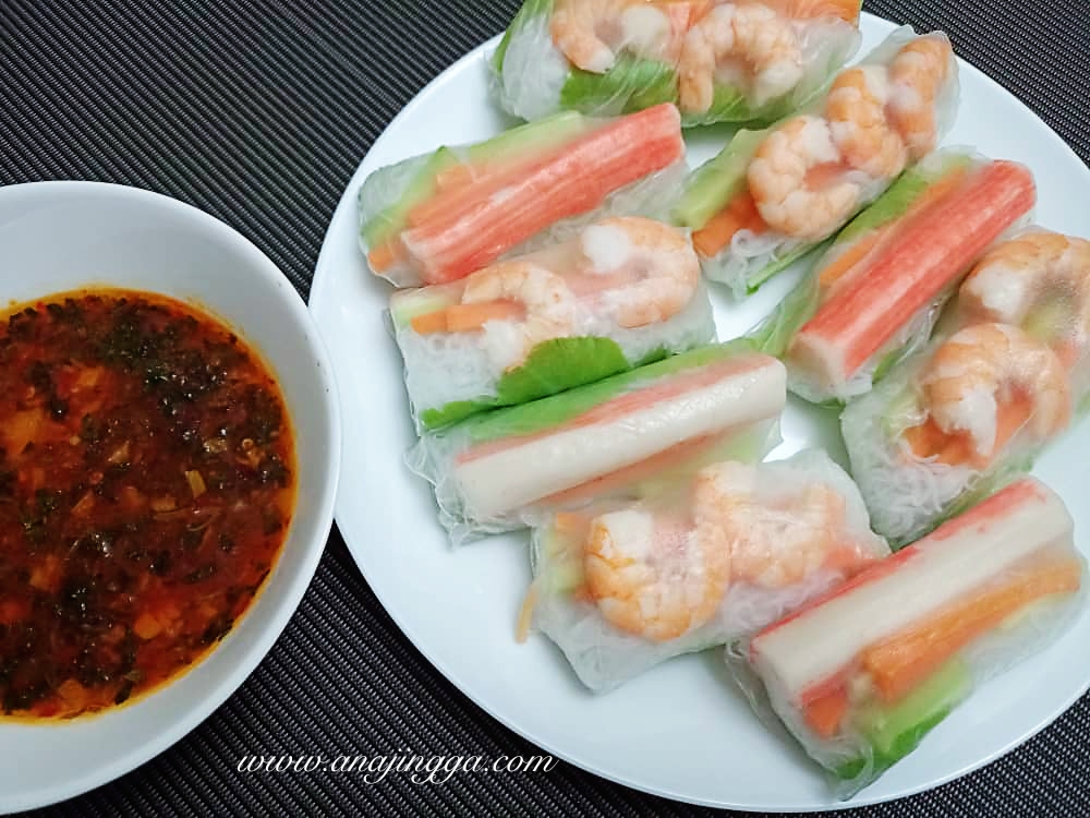 Resepi Vietnam Spring Roll Azie Kitchen  Soalan aq