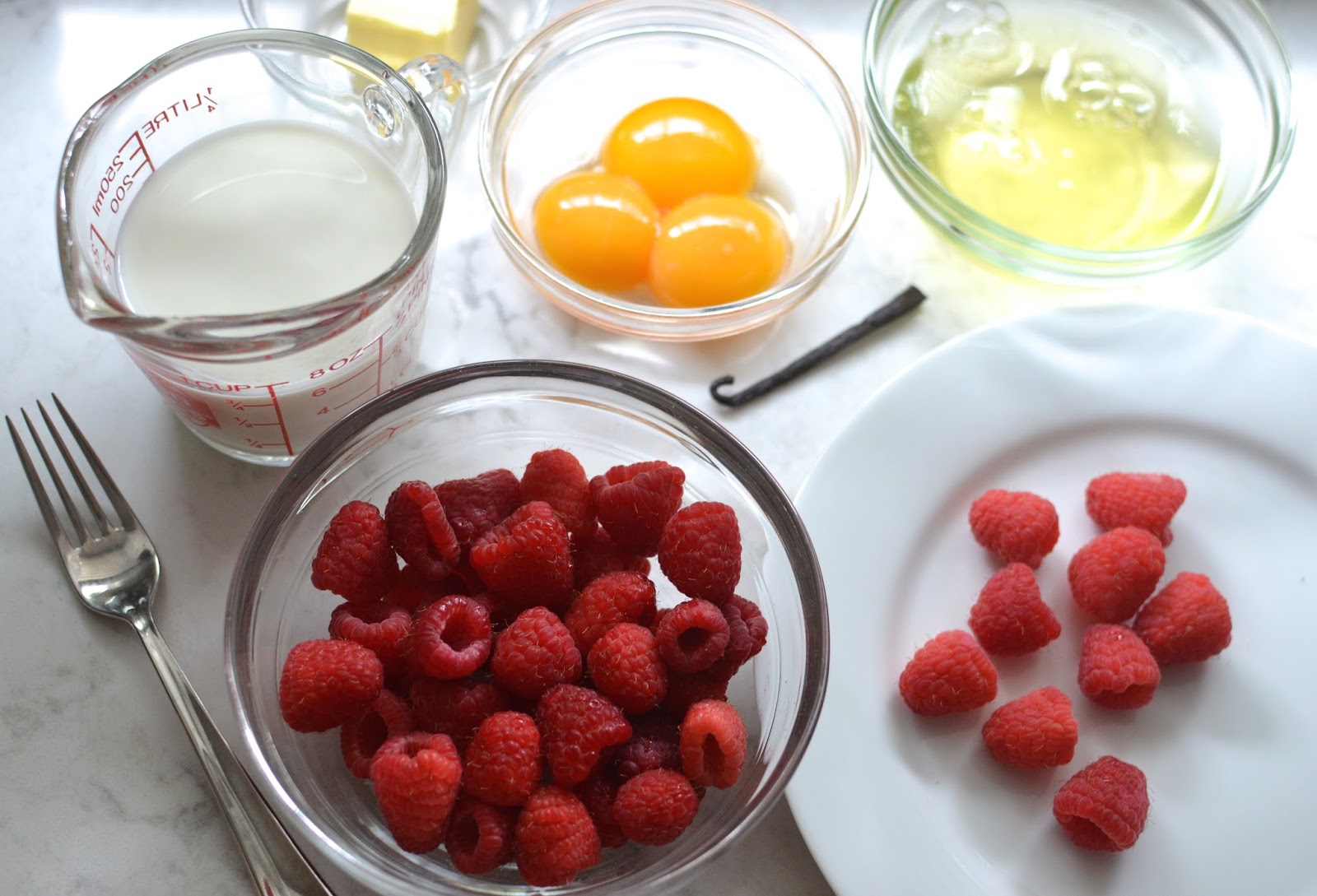 Playing with Flour Raspberry soufflé