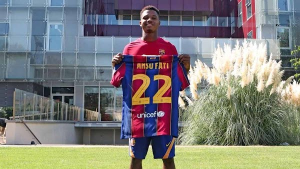 Oficial. FC Barcelona, Ansu Fati pasa a ser jugador del primer equipo