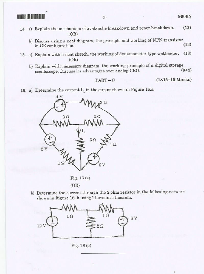 Anna University BE 8253 — BASIC ELECTRICAL, ELECTRONICS AND