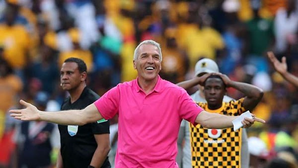 Oficial: Maritzburg United, Middendorp nuevo técnico