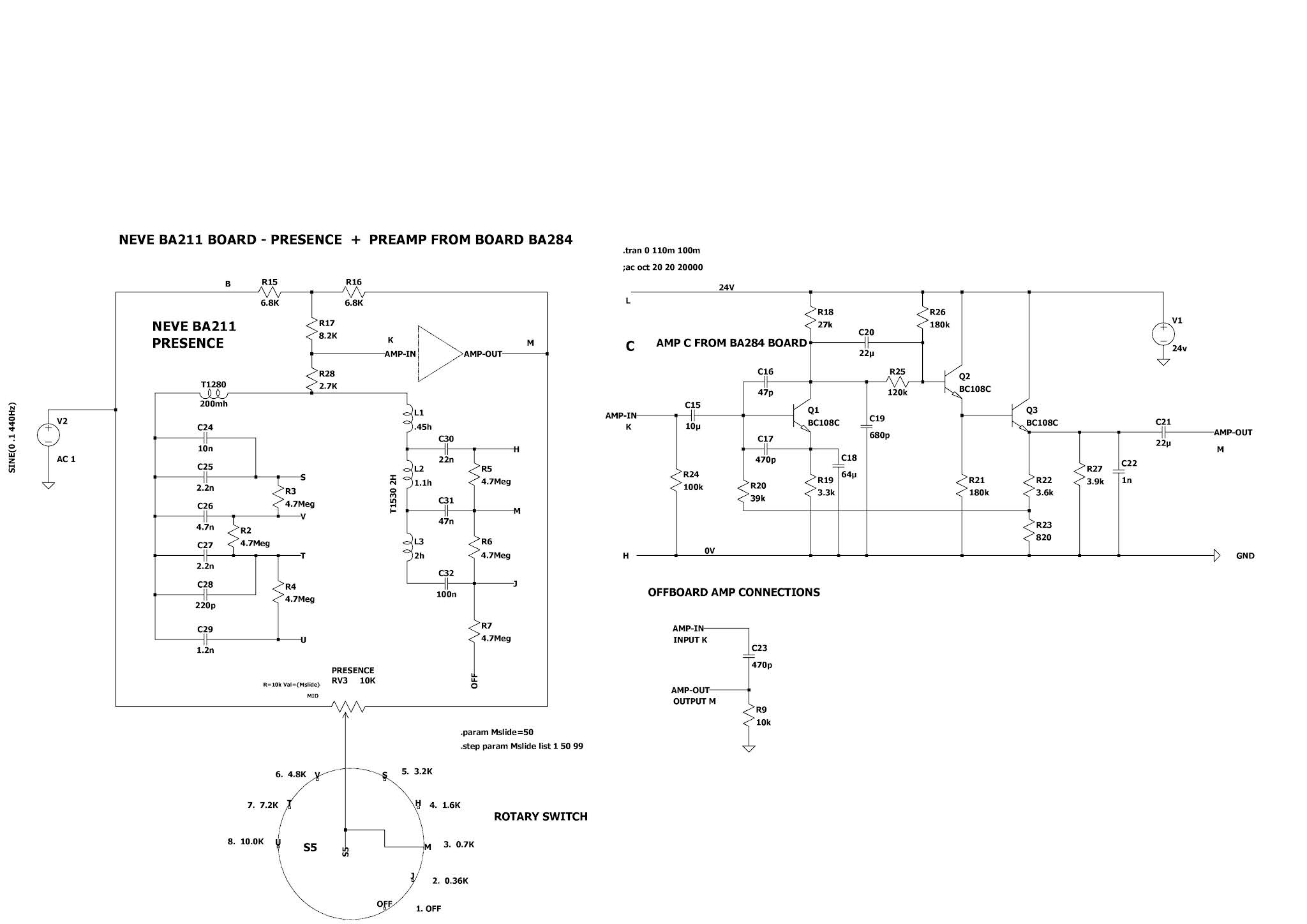 Guitar Effects - Vero - Point to Point - Tag Board Layouts: NEVE: 1073