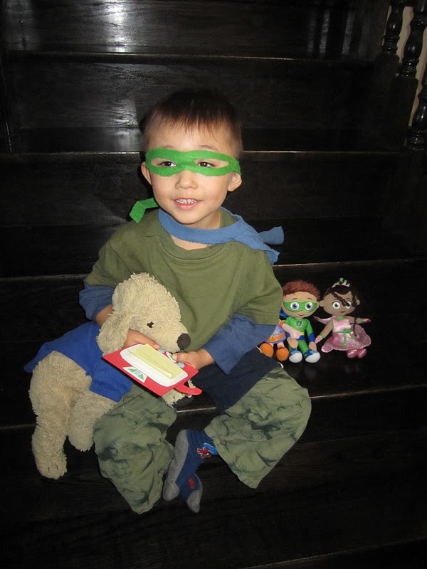 Logan and Kalia's Blog Easy Super Why Costume