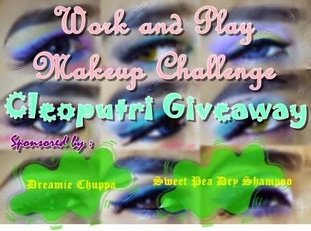 Work and Play Makeup Challenge Cleoputri Giveaway