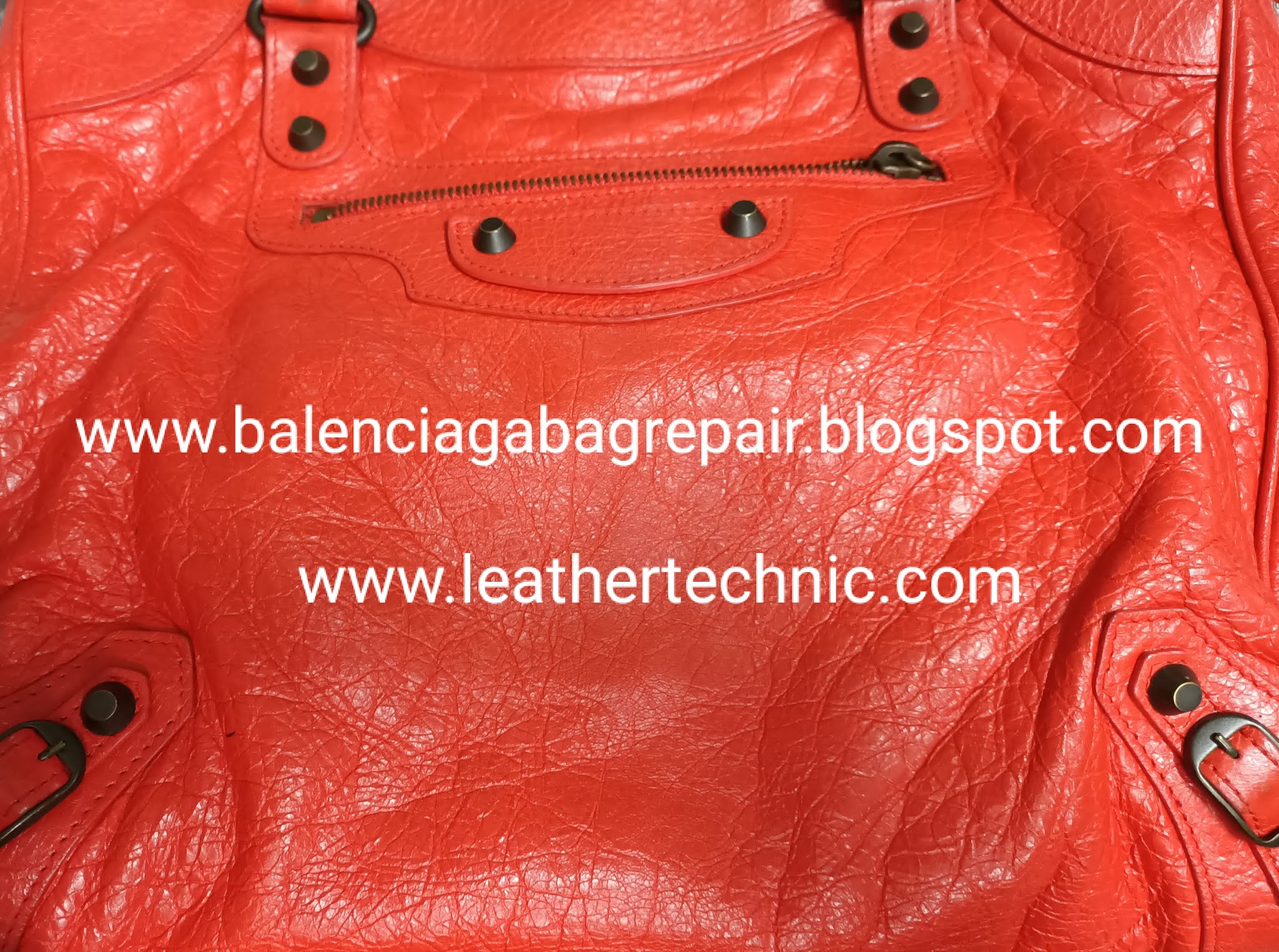 Balenciaga bag repair, bag handle repair, bag stitching, Leather stitching, repair zipper