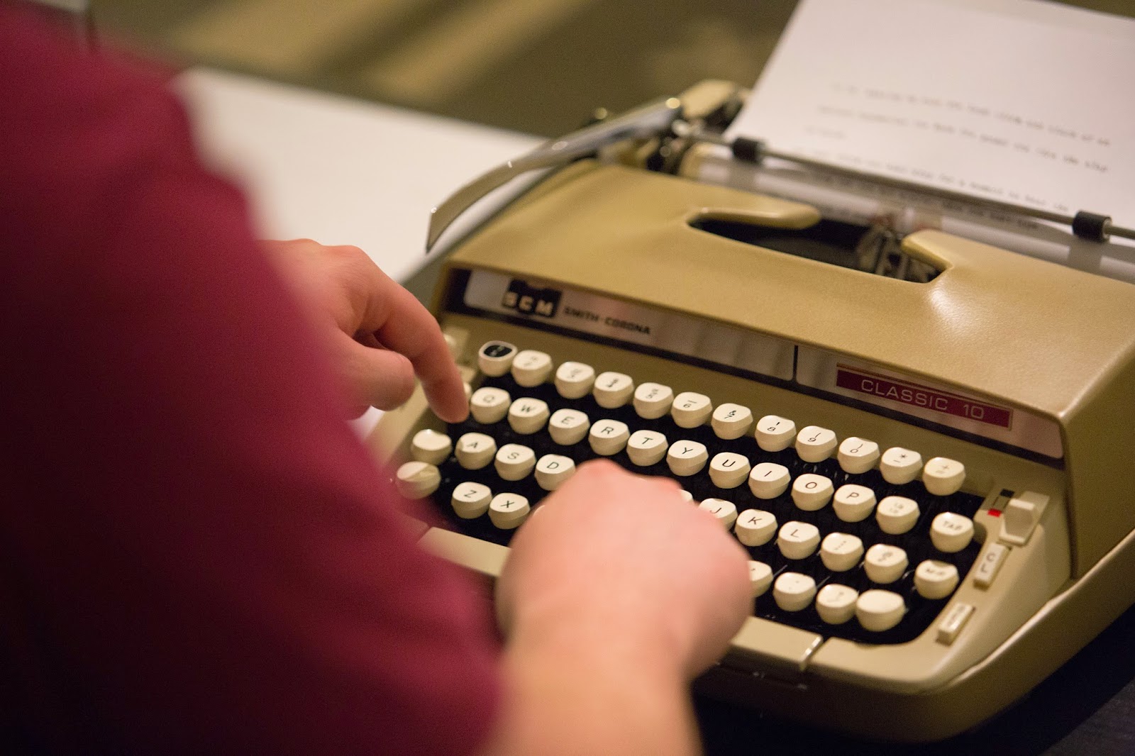 TwentyFirst Century Blues Typewriters Life with Typewriters