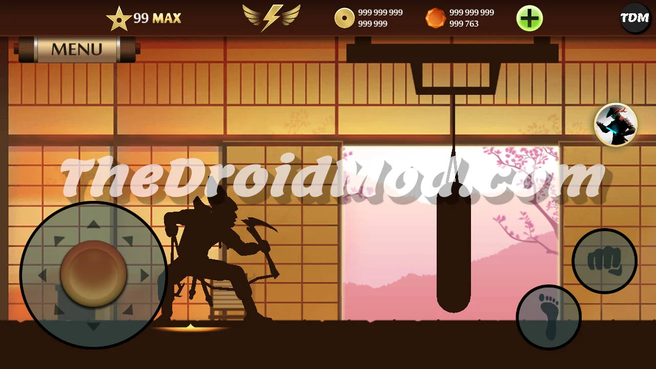 Shadow Fight 2 Max Level 99 Mod Apk Latest For Android Level 99 Unlimited Gems, Coins, Energy, Orbs Tickets, Enchantments, Exp Mega Mod APK For Android For Free Mega Mod 1