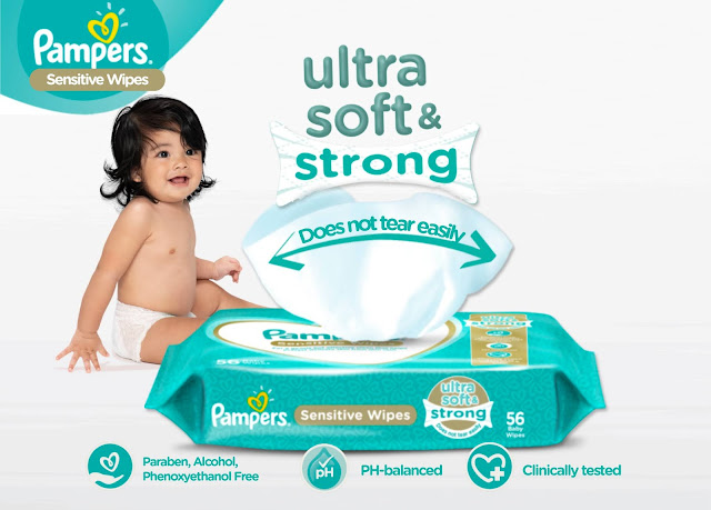 Pampers Sensitive Wipes