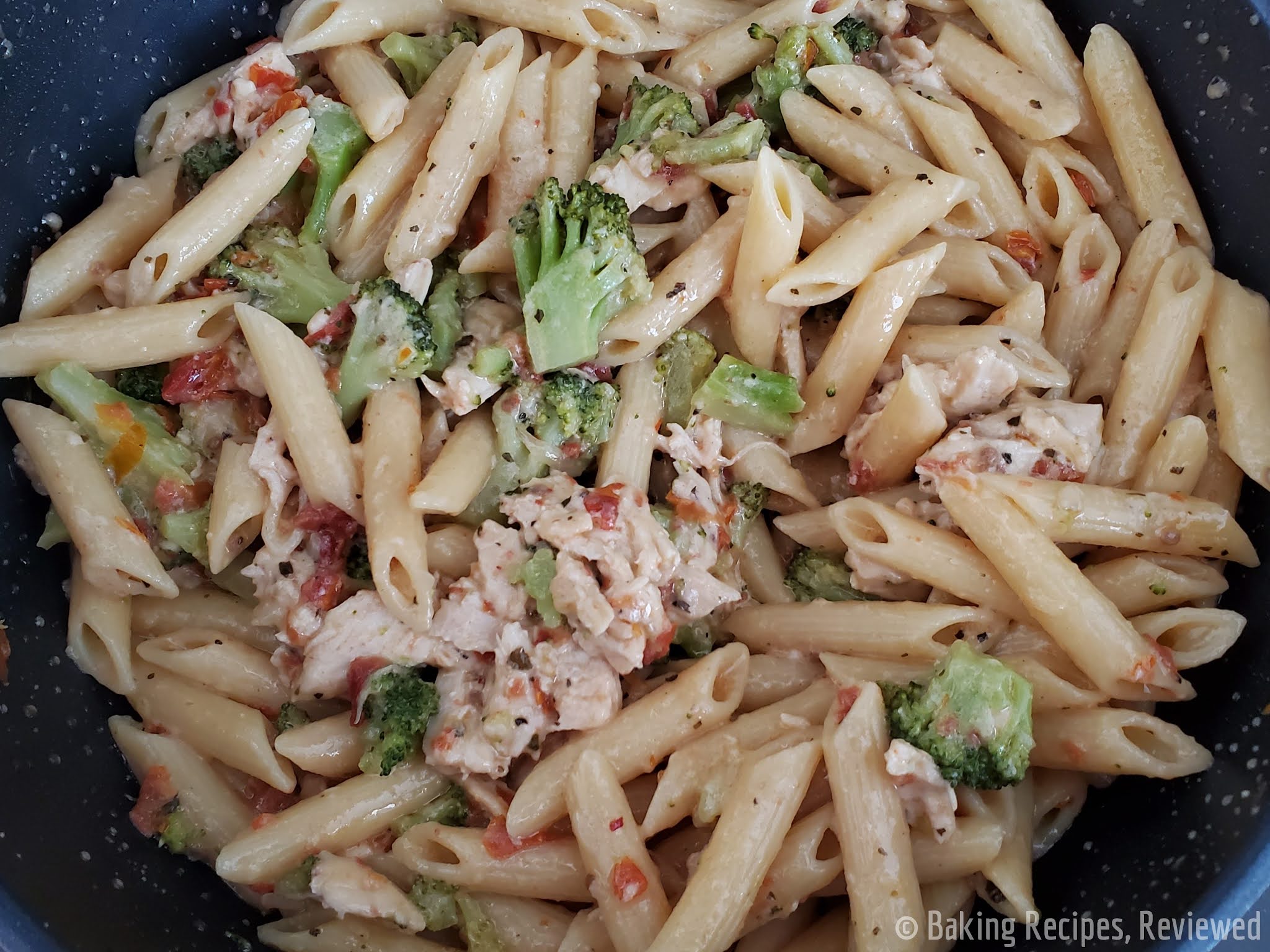 BAKING RECIPES, REVIEWED ONEPOT CREAMY SUNDRIED TOMATO PASTA