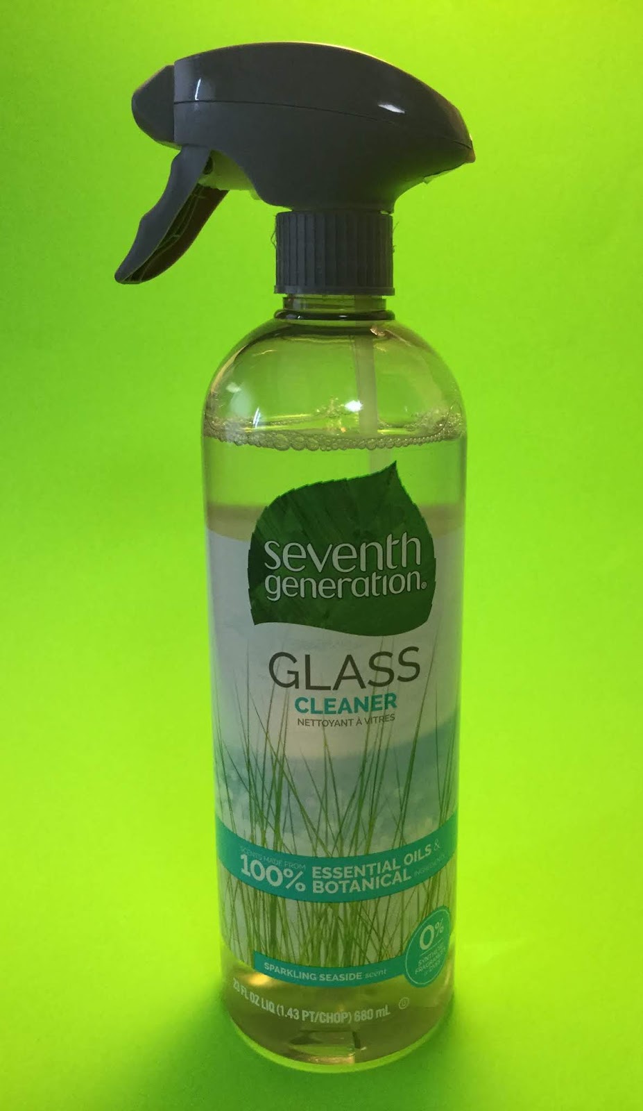 Pnuts and Hair Doo's Seventh Generation Glass Cleaner