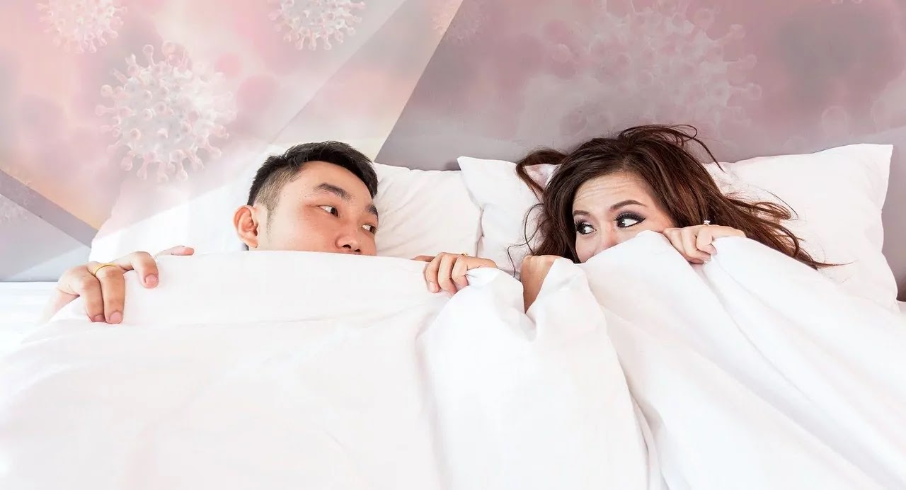Is it safe to sleep with a partner after COVID-19?