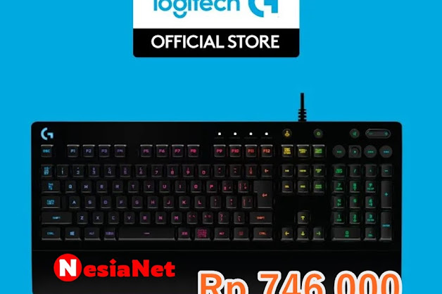 Jual Logitech G213 Prodigy Gaming Keyboard with RGB Lighting & Anti-Ghosting Matrix Mataram Lombok NTB Jual Logitech G213 Prodigy Gaming Keyboard with RGB Lighting & Anti-Ghosting Matrix Mataram Lombok NTB