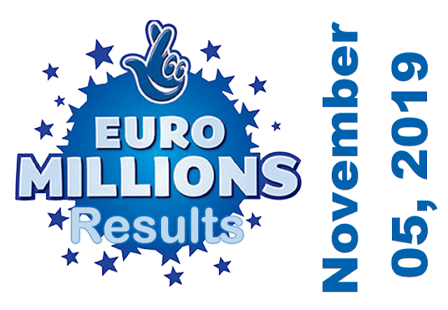 EuroMillions Results for Tuesday, November 05, 2019 EuroMillions Results for Tuesday, November 05, 2019