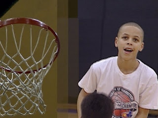 Stephen Curry Was Sinking 3 Pointers Since he Was a Kid