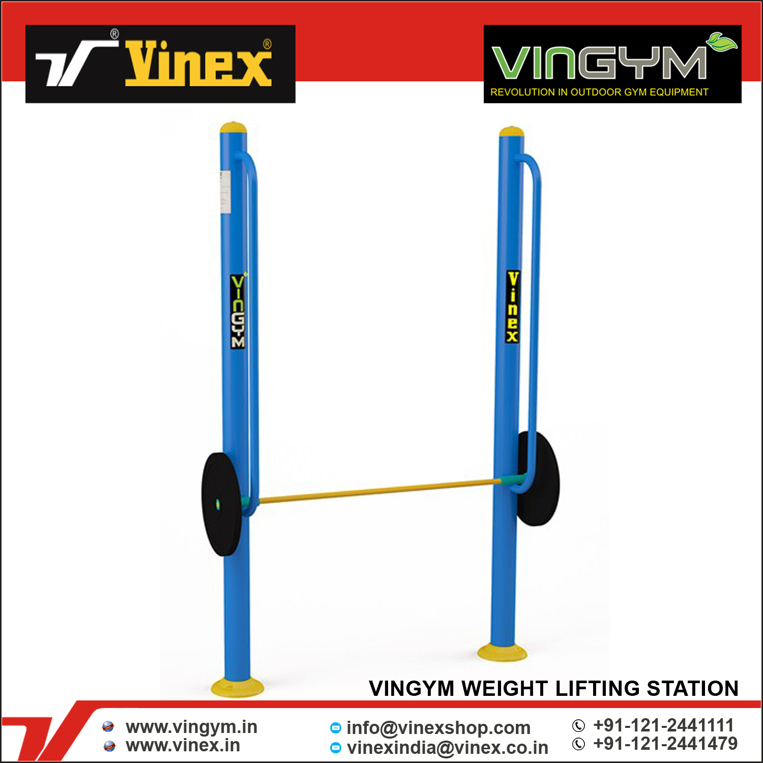 VINGYM Outdoor Gym & Fitness Equipment, Buy Green GYM Equipment Online