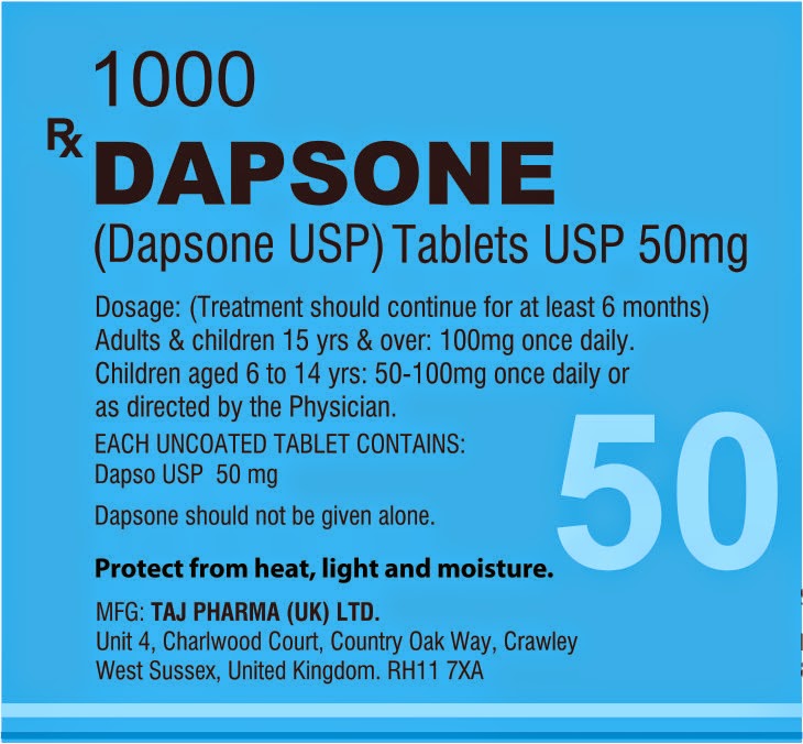 Dapson (diafenylsulfon, DDS) (patientenfolder)