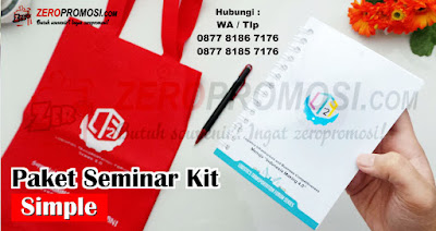 Produsen Paket Seminar Kit Custom, Paket Seminar Kit / Souvenir Kit Custom Simple Murah