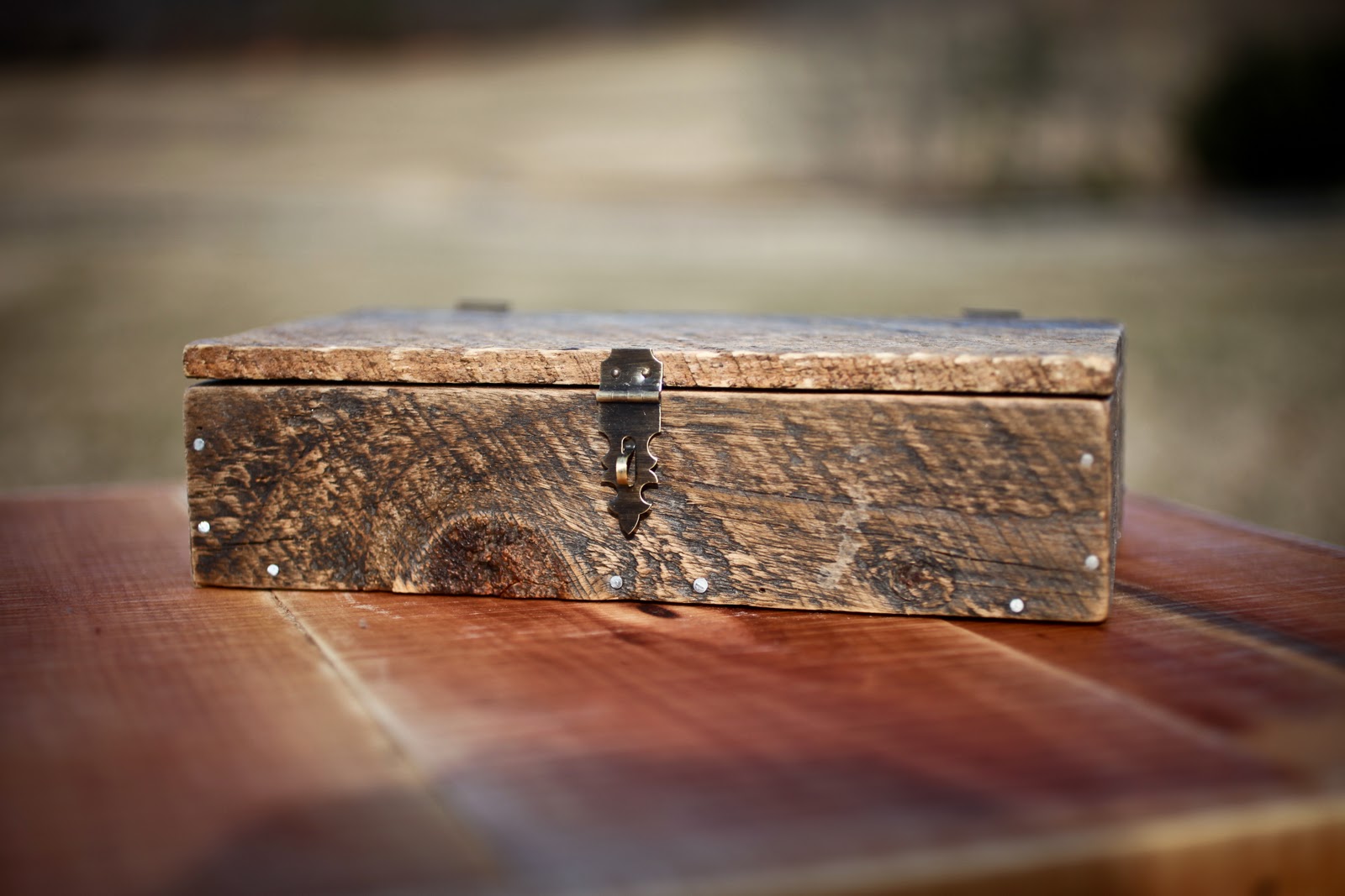 Blue Mountain Woodworks Barn Wood Keepsake Boxes