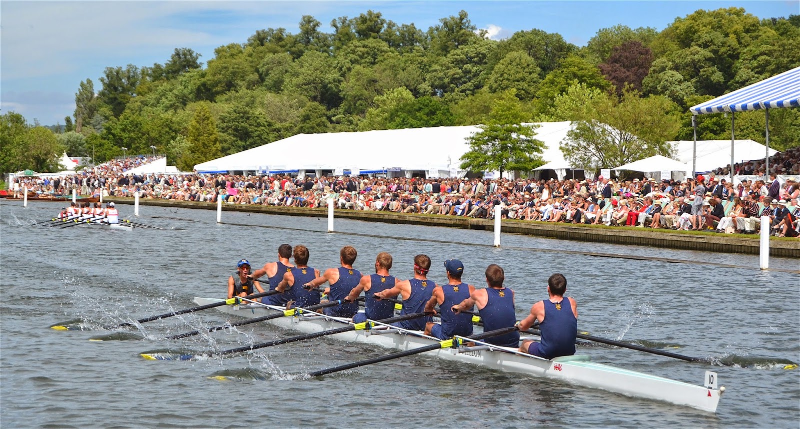 'Hear The Boat Sing' Henley Day 3, Friday Brawn on the 4th July