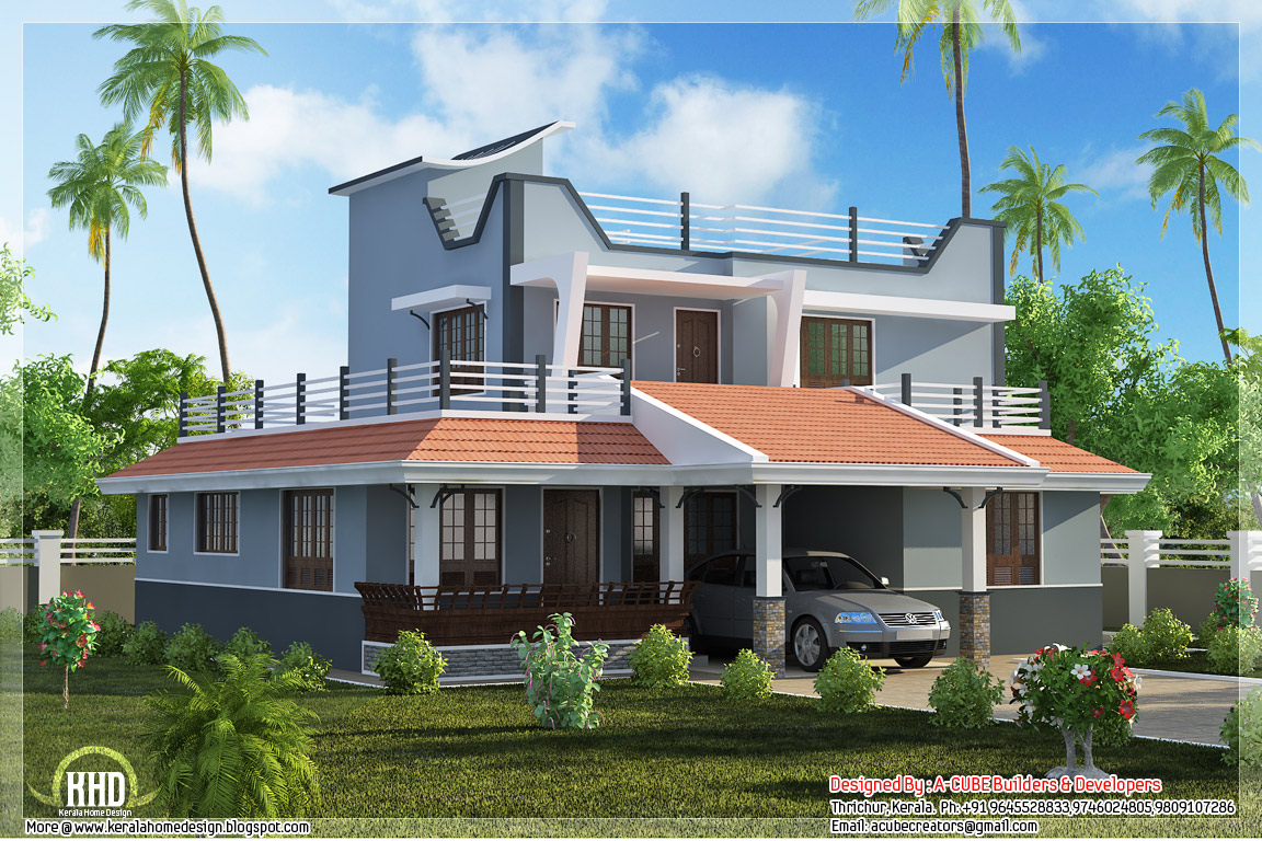 Model Rumah Minimalis 2 Lantai