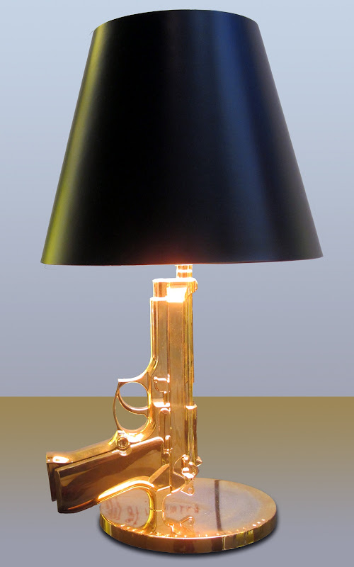 Philippe Starck: Bedside Gun Lamp
