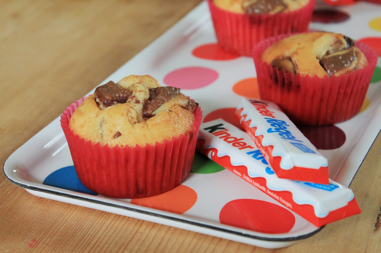 Svenja&amp;#39;s Koch- und Backblog: Kinderschokolade Muffins