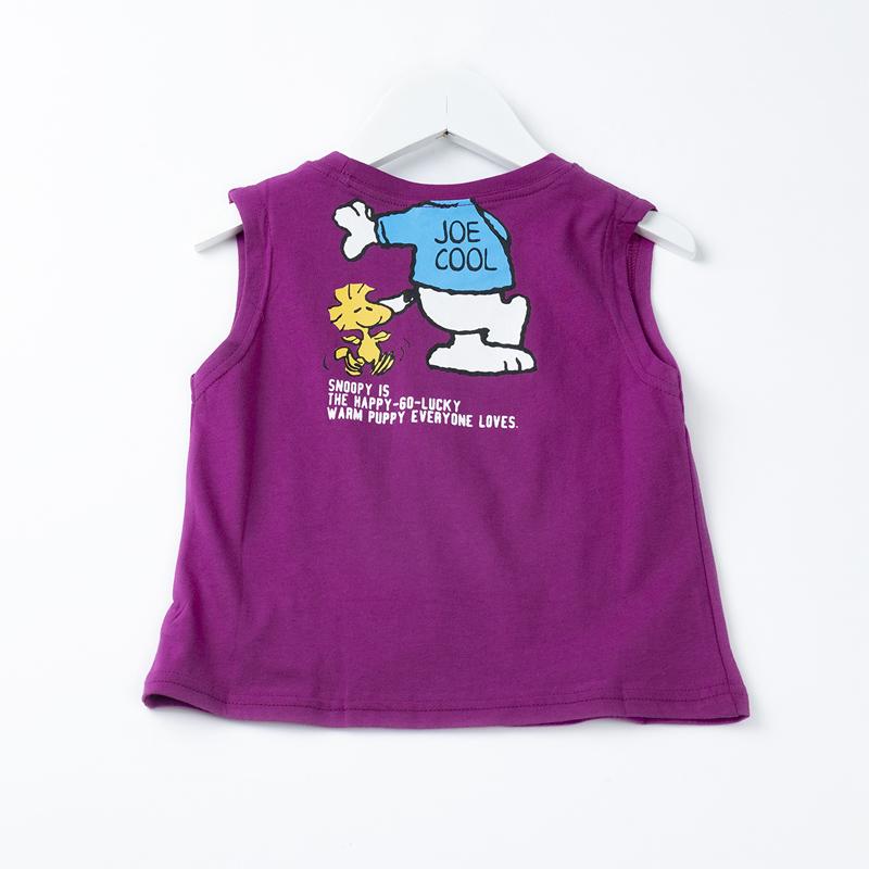 Áo Thun Bé Gái Cotton Sát Nách In Hoạt Hình - GUANGZHOU 158357 8 9 106