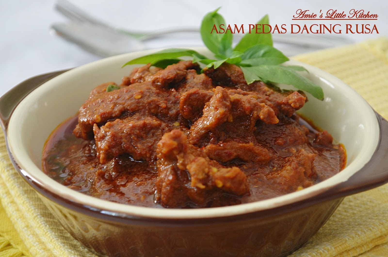 Asam Pedas Lagi.... Asam Pedas Daging Rusa Pulak! - Amie's Little Kitchen