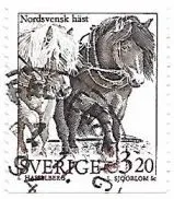Selo Cavalos Sueco do Norte