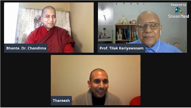 Prof. Tilak Kariyawasam talks to Paṭisota's Bhante Dr. Gangodawila Chandima Live