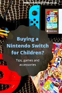 Buying a Nintendo Switch for children tips, games and accessories