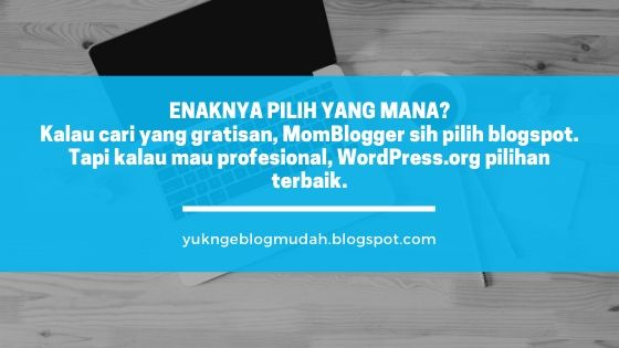 saran pemilihan platform blog