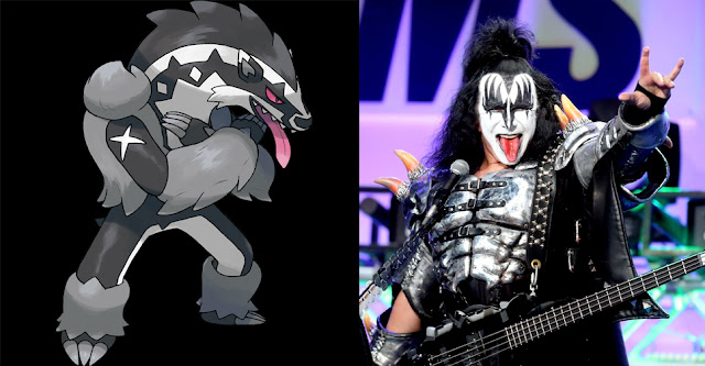 Pokémon "inspirado" no KISS é aprovado por Gene Simmons, baixista e fundador da banda