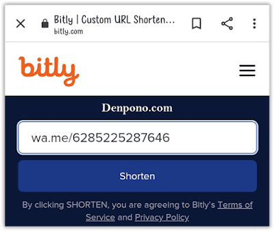 Cara Membuat Link WhatsApp di Bit.ly