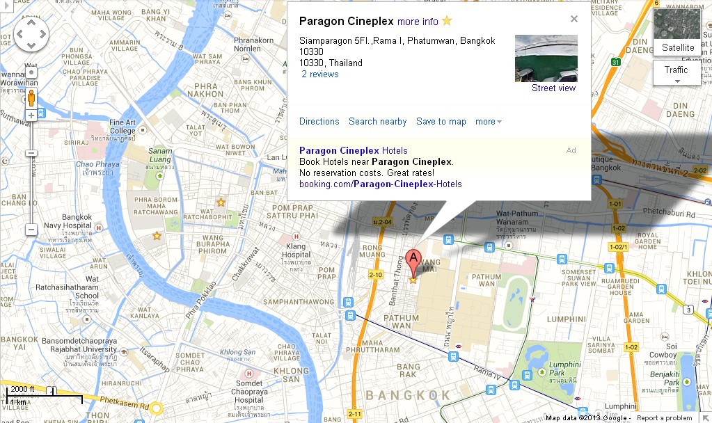 About BTS Bangkok Thailand Airport Map Paragon Cineplex