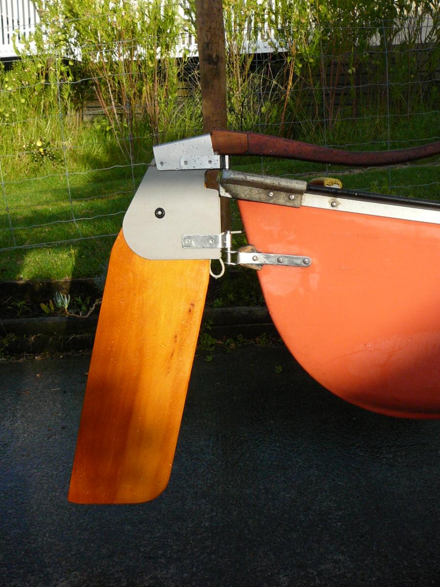 Harmen’s sailing blog. Lookfar's new rudder