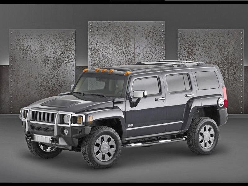 Hummer H3 Street model year 2005 From the inside