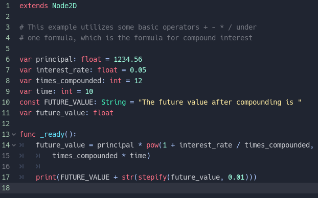 Tutorial 3: Basic Operators in GDScript ~ Godot Engine Tutorial