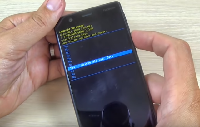 Cara Hardreset Android Nokia 2,3,5,6 Lupa Sandi dan Pola