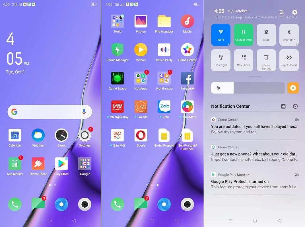 OPPO A9 2020 User Interface