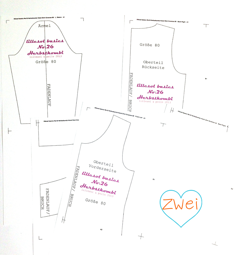 Kostenloses Schnittmuster Puppenkleider Schnittmuster Zum Ausdrucken Lillesol und Pelle: 7. Türchen - Anleitung + kostenloses Schnittmuster