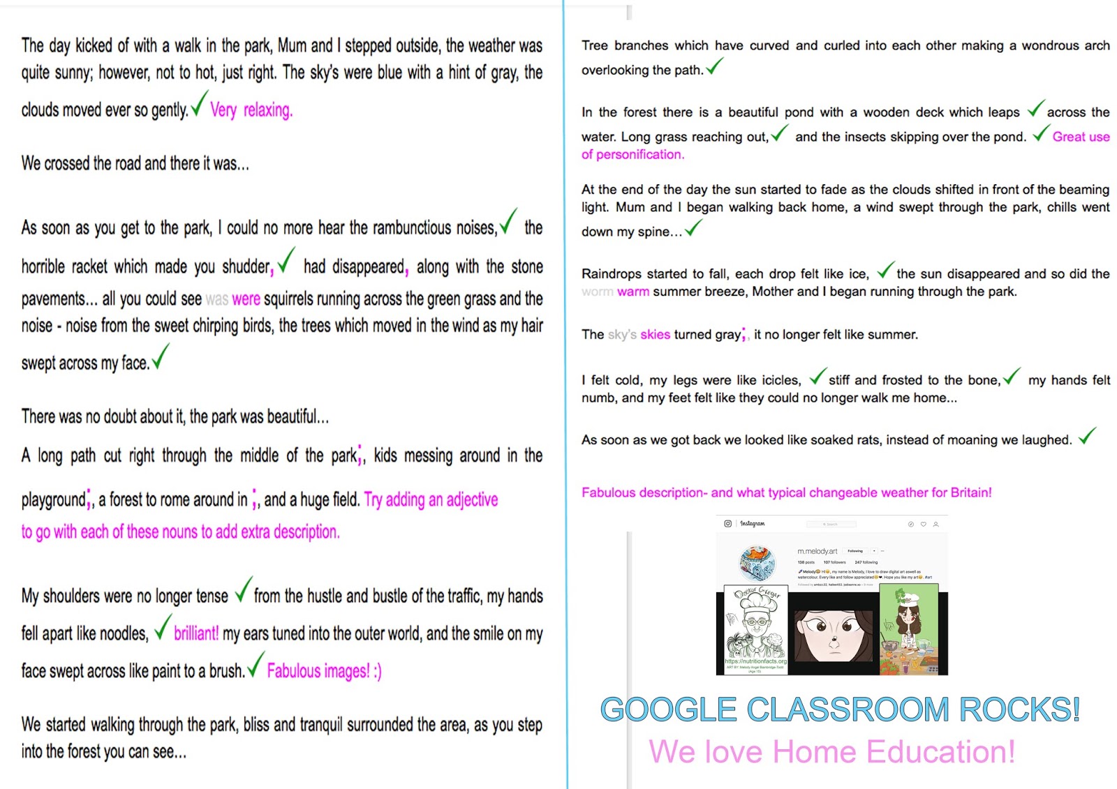 plan of writing essay descriptive quizlet