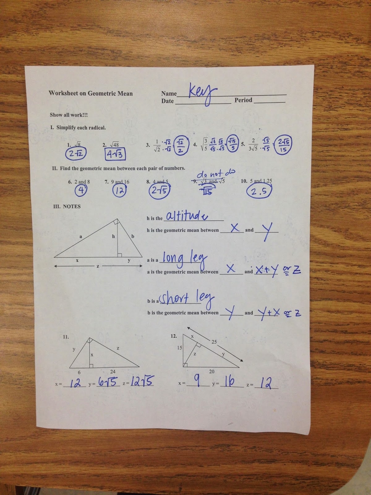 8.1 assignment geometric mean