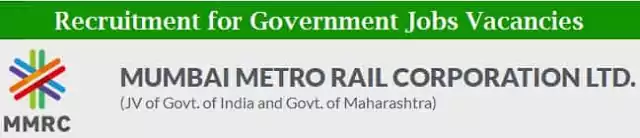 MMRCL Mumbai Metro Job Vacancy