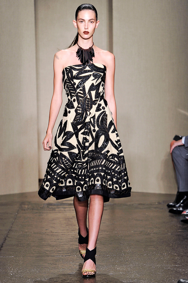 Dreaming in Polynesian Donna Karan Spring Summer 2012 NY Fashion Week